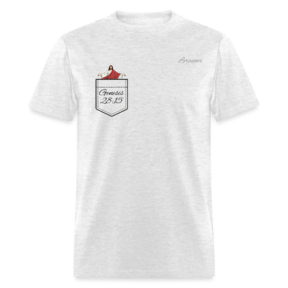 Genesis 28:15 Classic T-Shirt - light heather gray