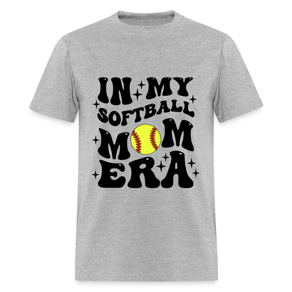 Softball Mom Era Classic T-Shirt - heather gray