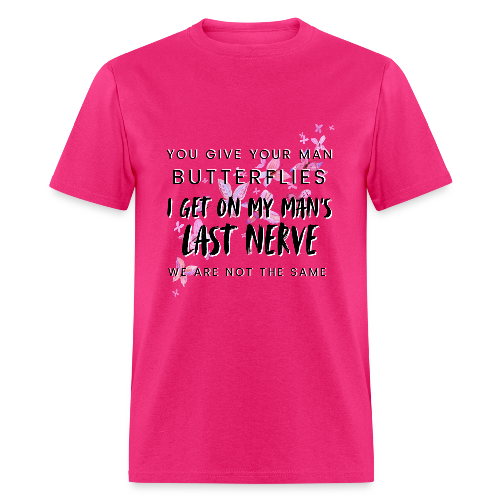Butterflies & Nerves Classic T-Shirt - fuchsia