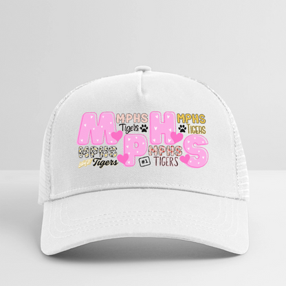 MPHS Eco Trucker Cap - white/white