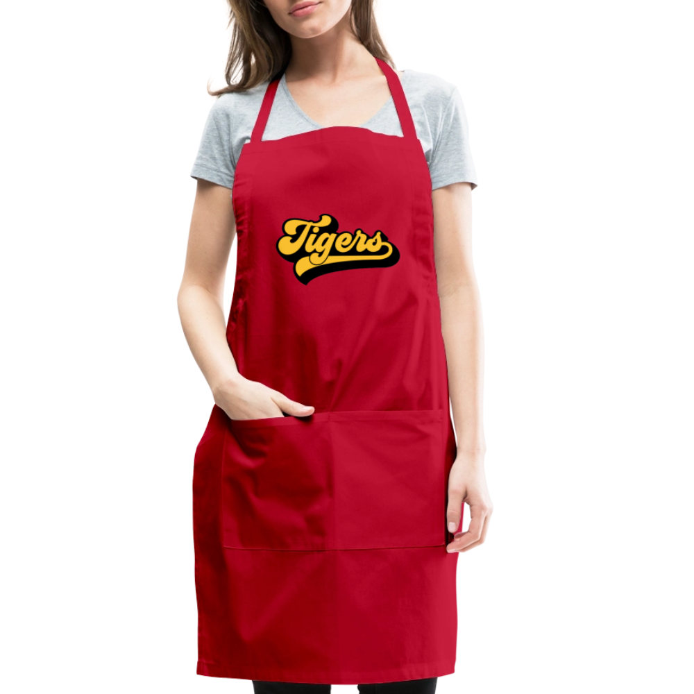 Tigers Adjustable Apron - red