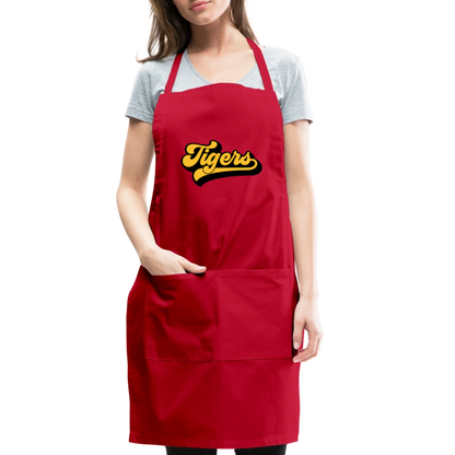 Tigers Adjustable Apron - red