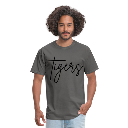 Tigers T-Shirt | GILDAN 5000 - charcoal