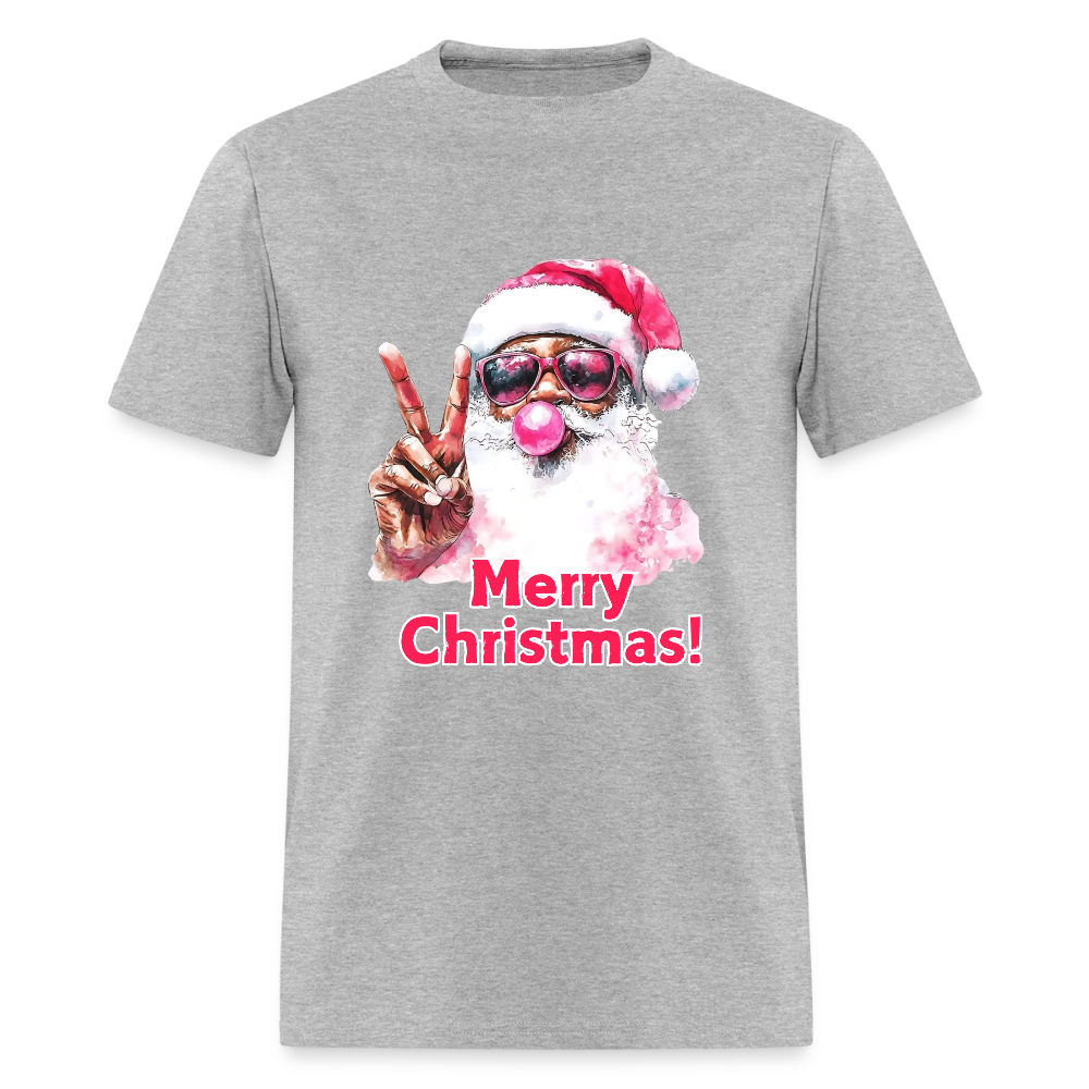 Peace Merry Christmas Unisex Classic T-Shirt - heather gray