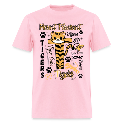 SIMS Tigers Adult T-Shirt | GILDAN 5000 - pink
