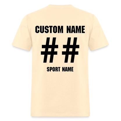 Customizable TVO: Tiger Vibes Only Classic T-Shirt - natural