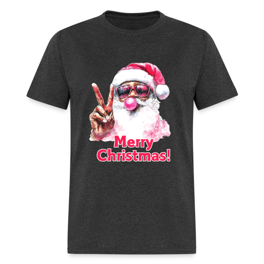 Peace Merry Christmas Unisex Classic T-Shirt - heather black