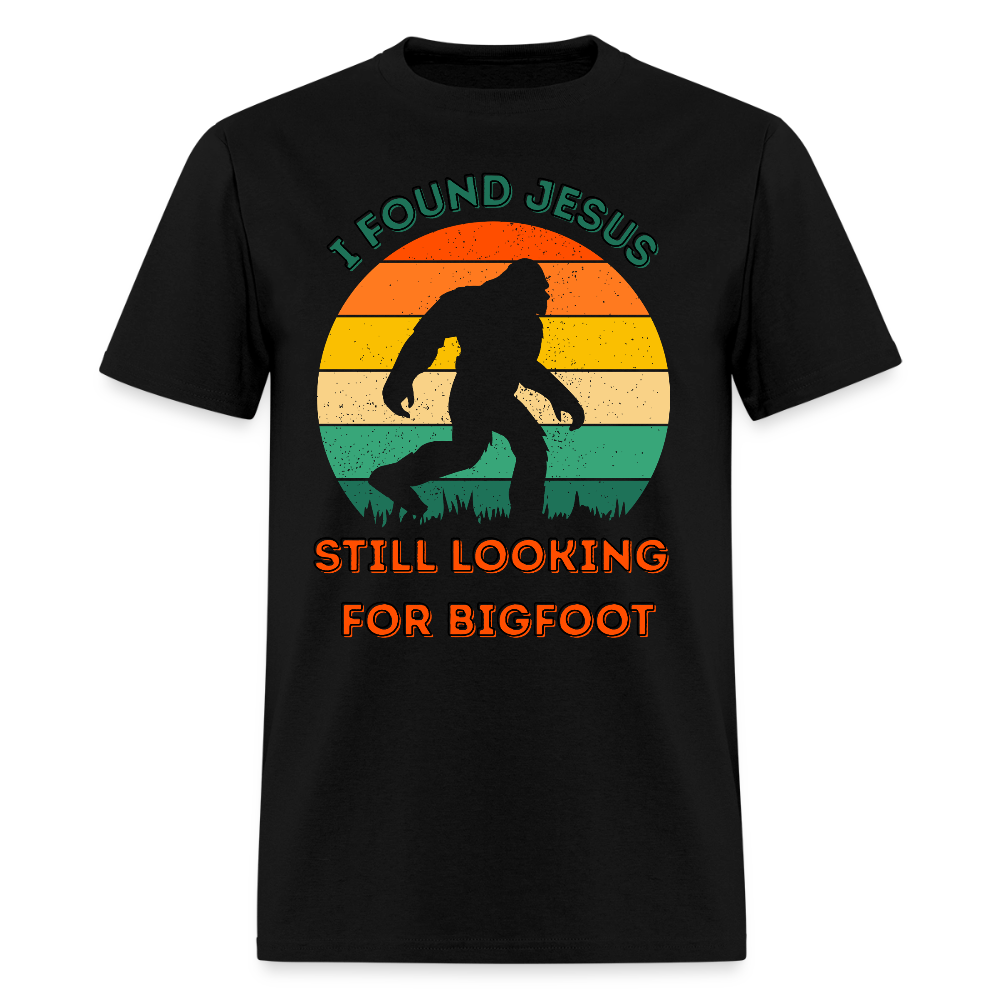 I Found Jesus T-Shirt | GILDAN 5000 - black