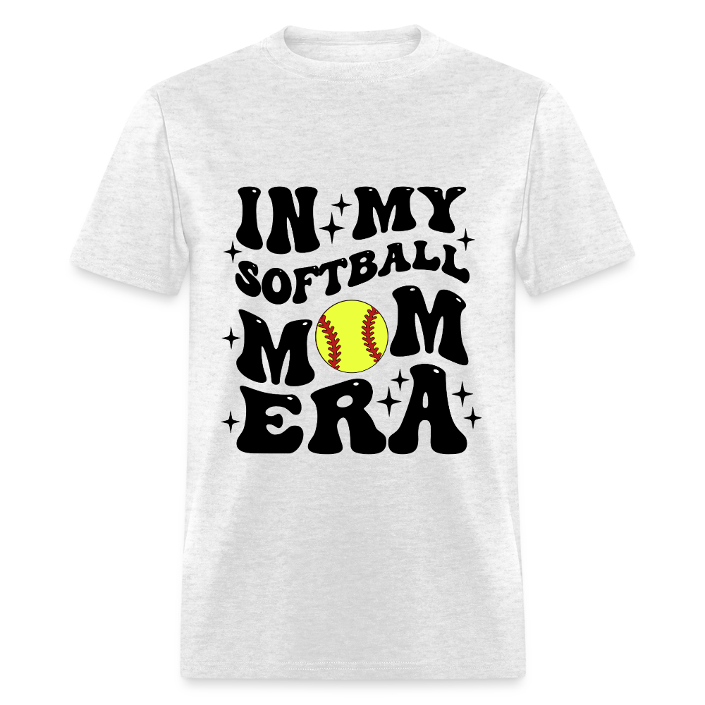 Softball Mom Era Classic T-Shirt - light heather gray