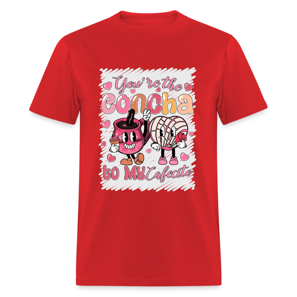 Concha to my Cafecito Unisex Classic T-Shirt - red