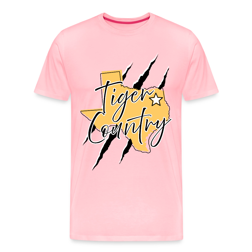 Tiger Country Premium Adult T-Shirt - pink