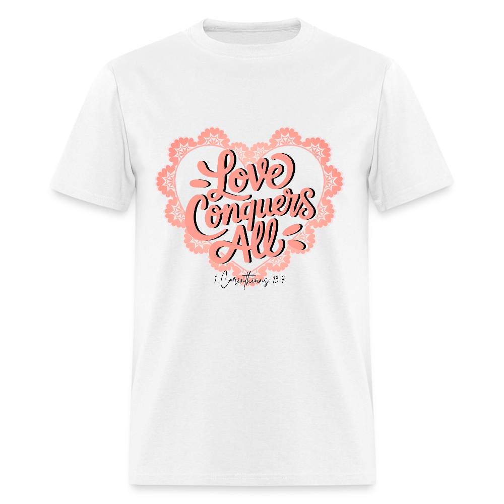 Love Conquers All Classic T-Shirt - white
