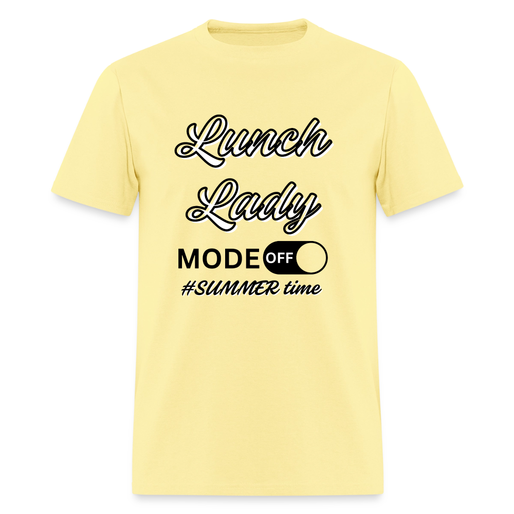 Lunch Lady Mode off T-Shirt | GILDAN 5000 - cornsilk