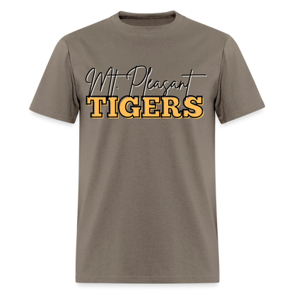 MP Bleed Black and Gold T-Shirt | GILDAN 5000 - safari