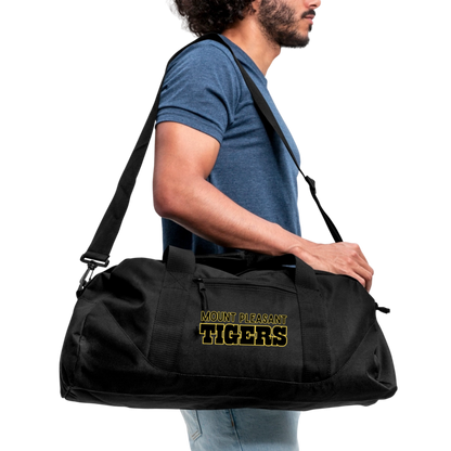 Mount Pleasant Tigers Recycled Duffel Bag - black