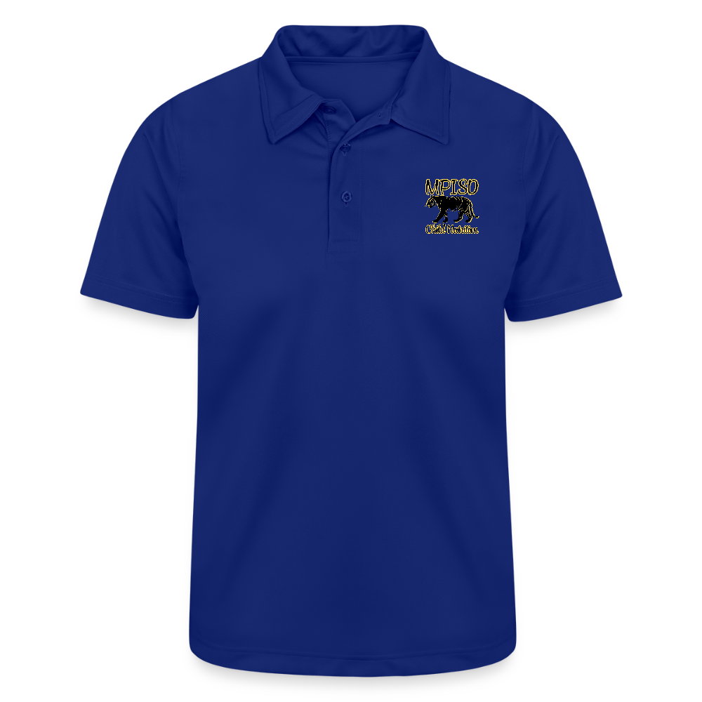 MPISD Child Nutrition Tiger Unisex Command Snag Protection Polo - royal blue