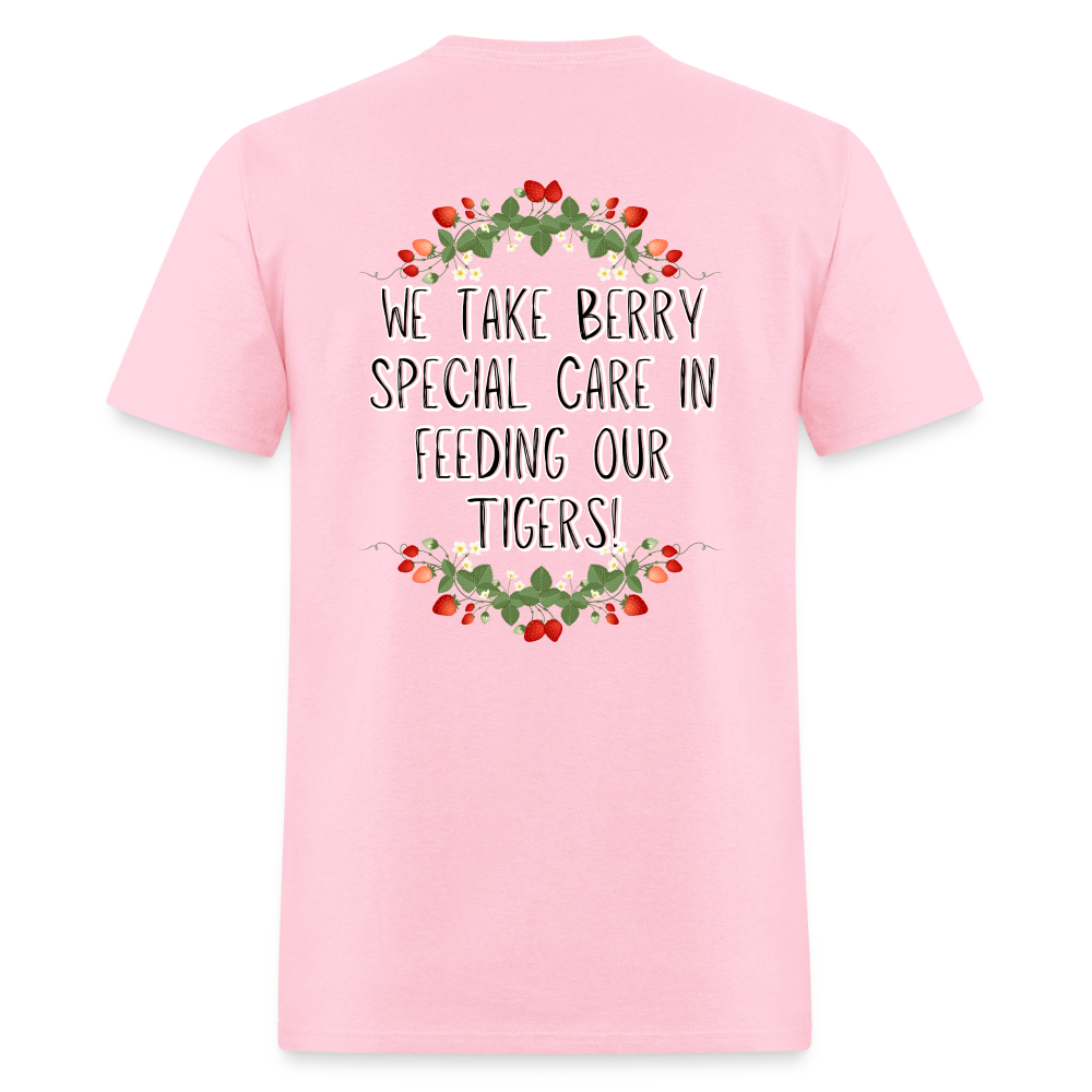 MPHS Berry Special Care in Feeding Our Tigers T-Shirt | GILDAN 5000 - pink