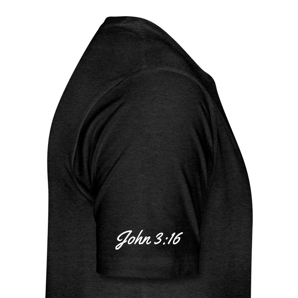 Jesus Gave His Life for Me and You! Premium Adult T-Shirt - charcoal grey