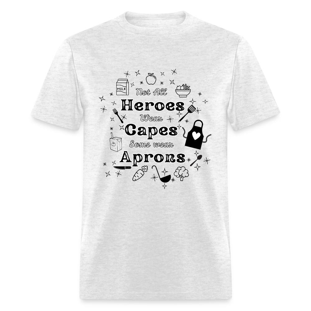 Heroes Wear Aprons Classic T-Shirt - light heather gray