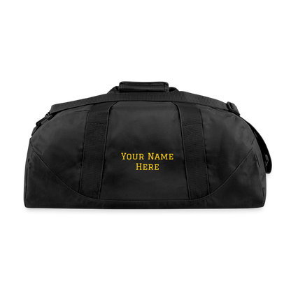 Customizable MP Tigers Recycled Duffel Bag - black