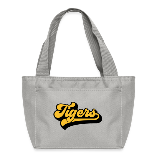 Tigers Recycled Insulated Lunch Bag - light gray