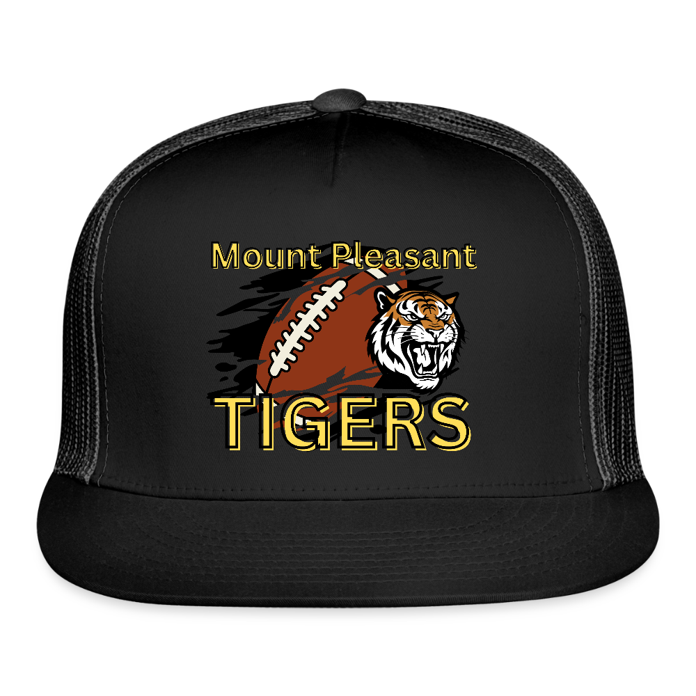 MP Tiger Football Trucker Hat - black/black