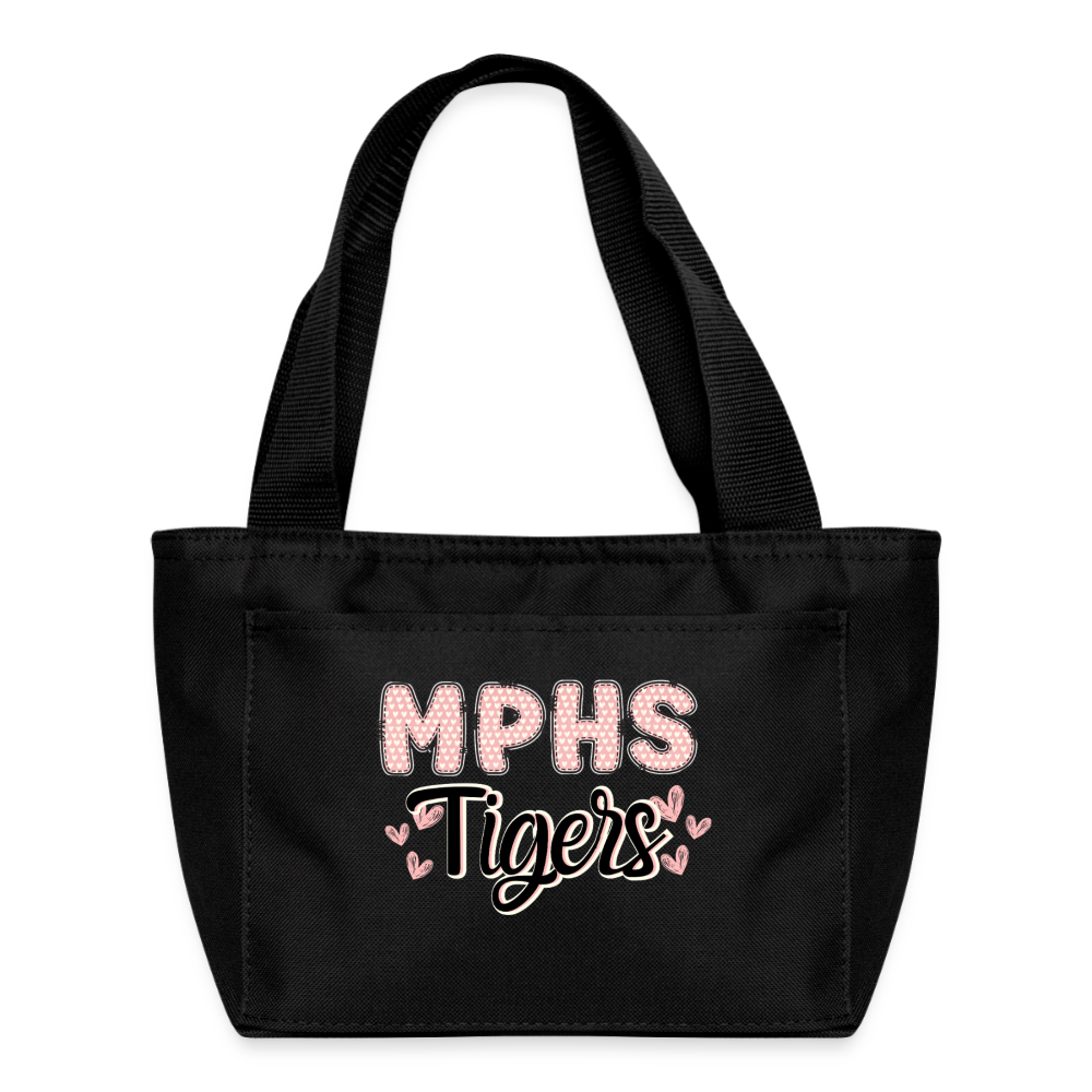 MPHS Tigers Recycled Insulated Lunch Bag - black