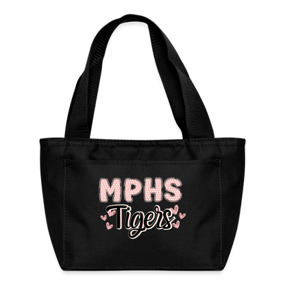 MPHS Tigers Recycled Insulated Lunch Bag - black