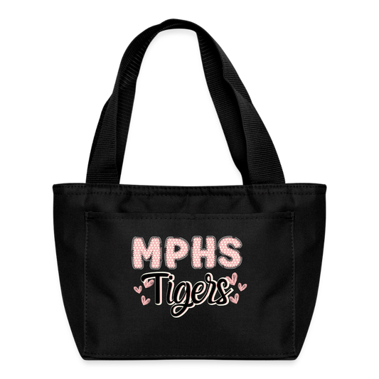 MPHS Tigers Recycled Insulated Lunch Bag - black