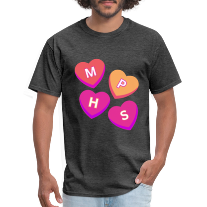 MPHS Convo Hearts Classic T-Shirt - heather black