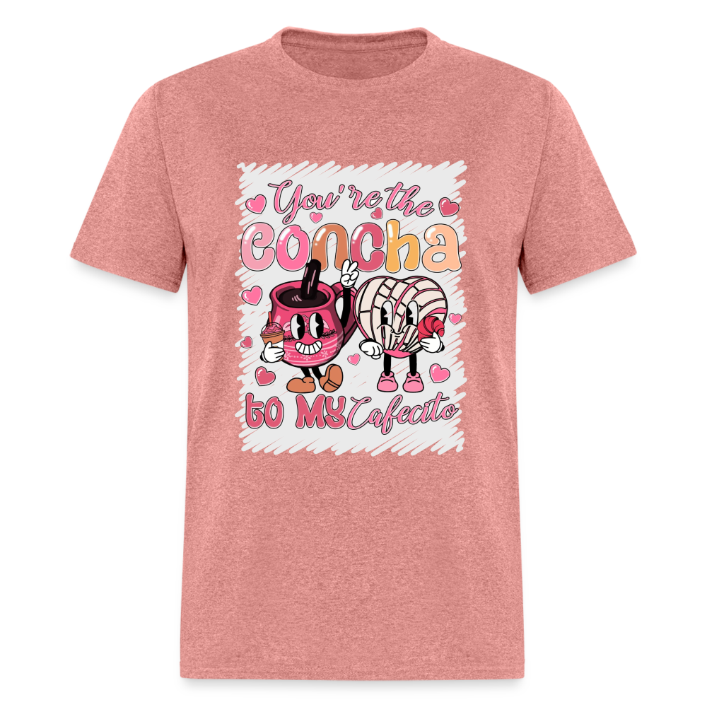 Concha to my Cafecito Unisex Classic T-Shirt - heather mauve