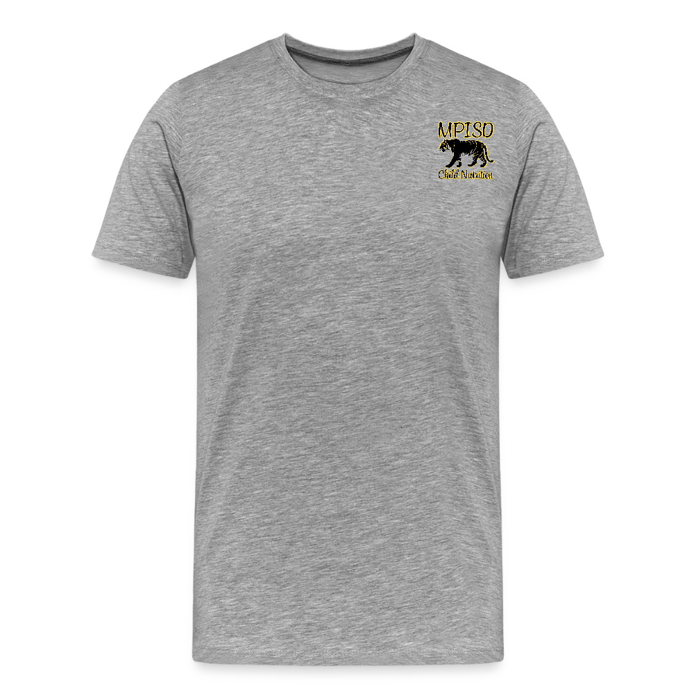 MPISD Brain Food Premium T-Shirt - heather gray