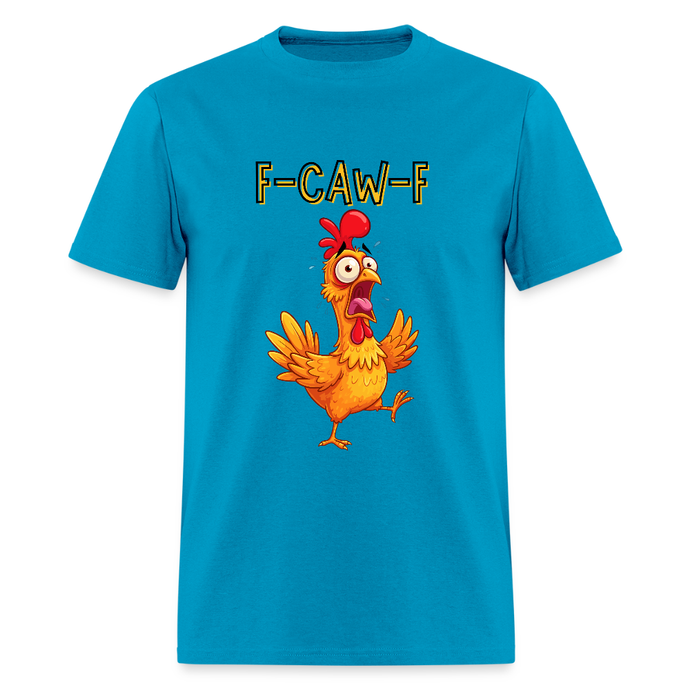 F-CAW-F Men's T-Shirt | GILDAN 5000 - turquoise