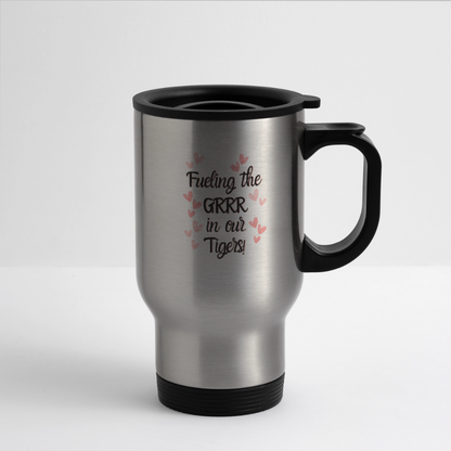 MPHS Fueling the GRRR Travel Mug - silver