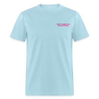 MPHS Nutrition Convo Hearts Classic T-Shirt - powder blue