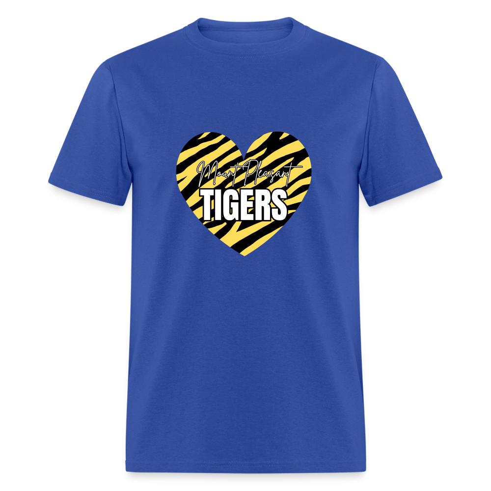 Tiger heart Unisex Classic T-Shirt - royal blue