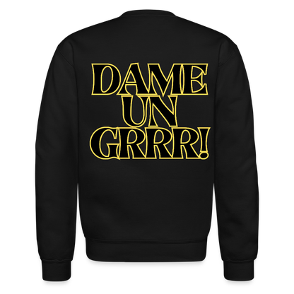 Solo aquí por el Tigre! Crewneck Sweatshirt - black