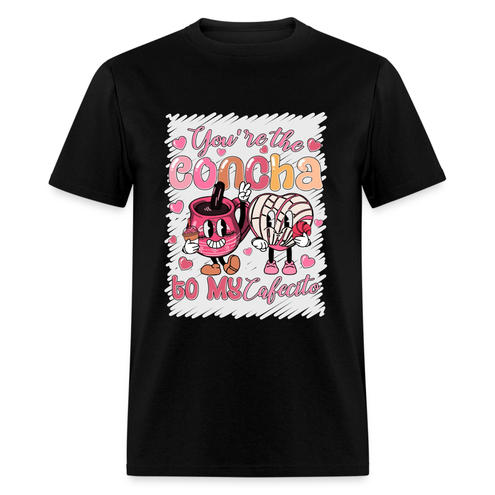 Concha to my Cafecito Unisex Classic T-Shirt - black