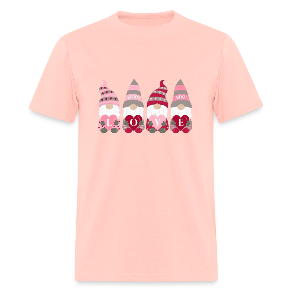 Love Gnomes Unisex Classic T-Shirt - blush pink 