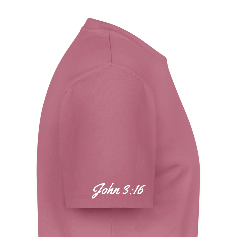 Jesus Gave His Life for Me and You! Premium Adult T-Shirt - mauve