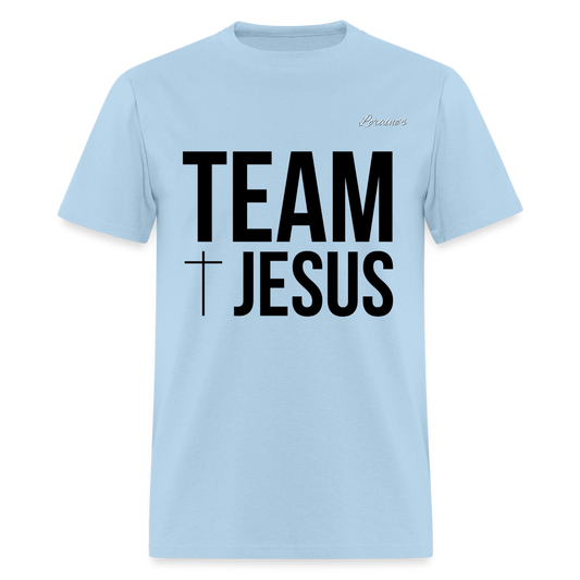 Team Jesus Classic T-Shirt - powder blue