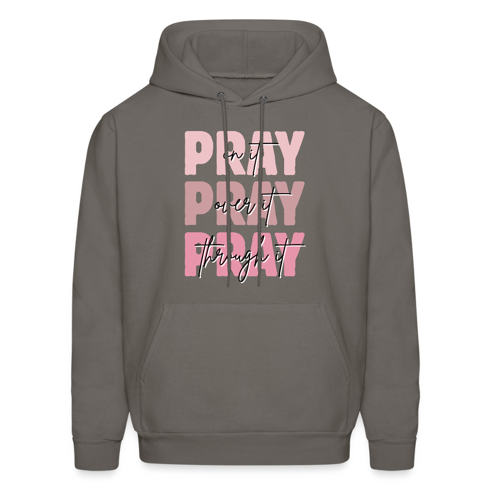PRAY PRAY PRAY Hoodie - asphalt gray