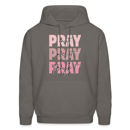PRAY PRAY PRAY Hoodie - asphalt gray