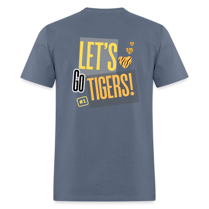 Let's Go Tigers! MPISD Child Nutrition Classic T-Shirt - denim