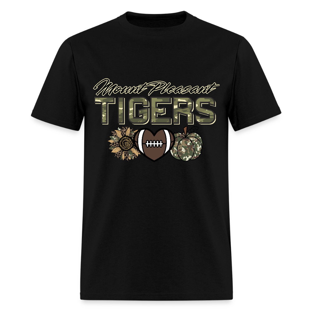 Camo MP Tigers T-Shirt | GILDAN 5000 - black