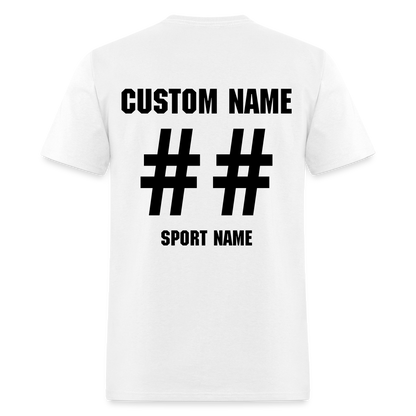 Customizable TVO: Tiger Vibes Only Classic T-Shirt - white