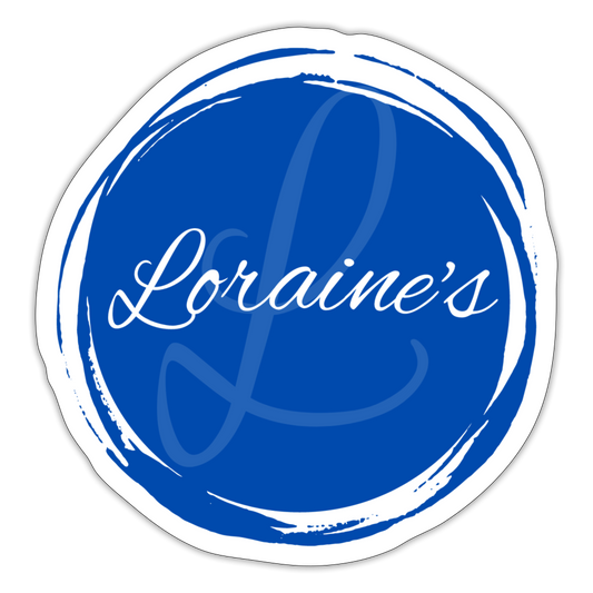 Loraine's Sticker - white matte