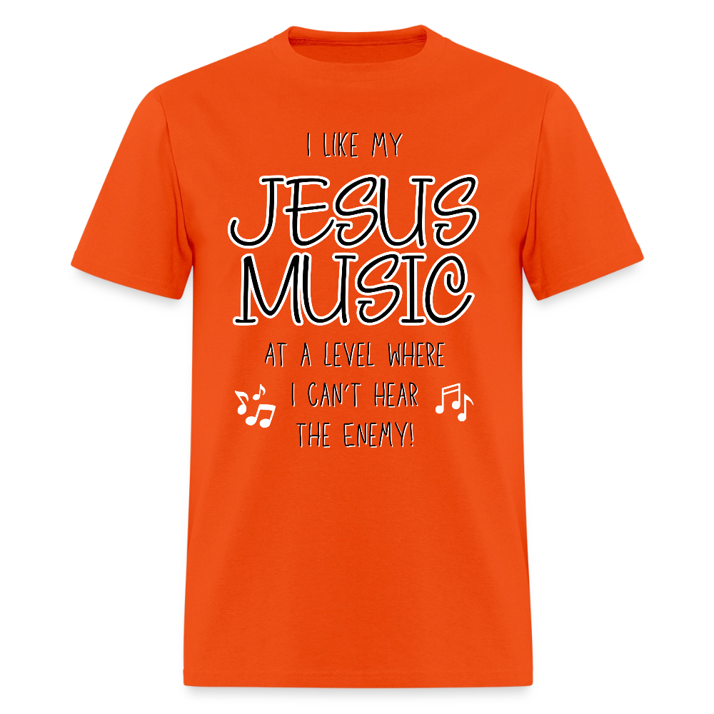 Jesus Music T-Shirt | GILDAN 5000 - orange
