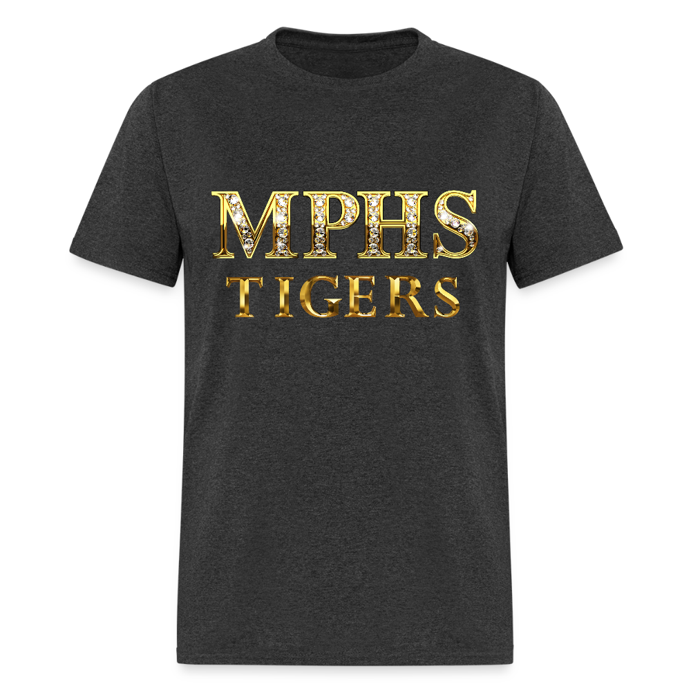 MPHS Gold & Diamond Classic T-Shirt - heather black