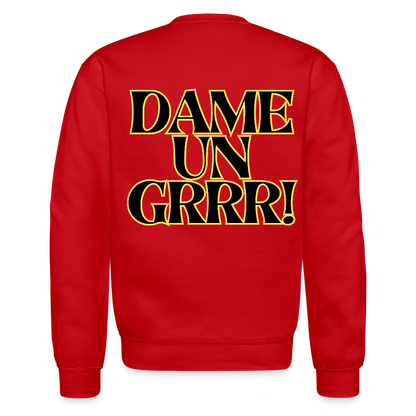 Solo aquí por el Tigre! Crewneck Sweatshirt - red